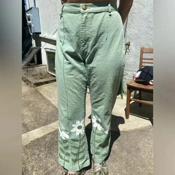 Big Bud Press Custom Block Print Western Pant - Picture 3 of 6